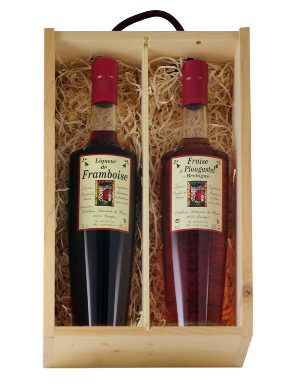 Coffret 2 liqueurs - Vins Rouges Harmonieux pour Chaque Occasion