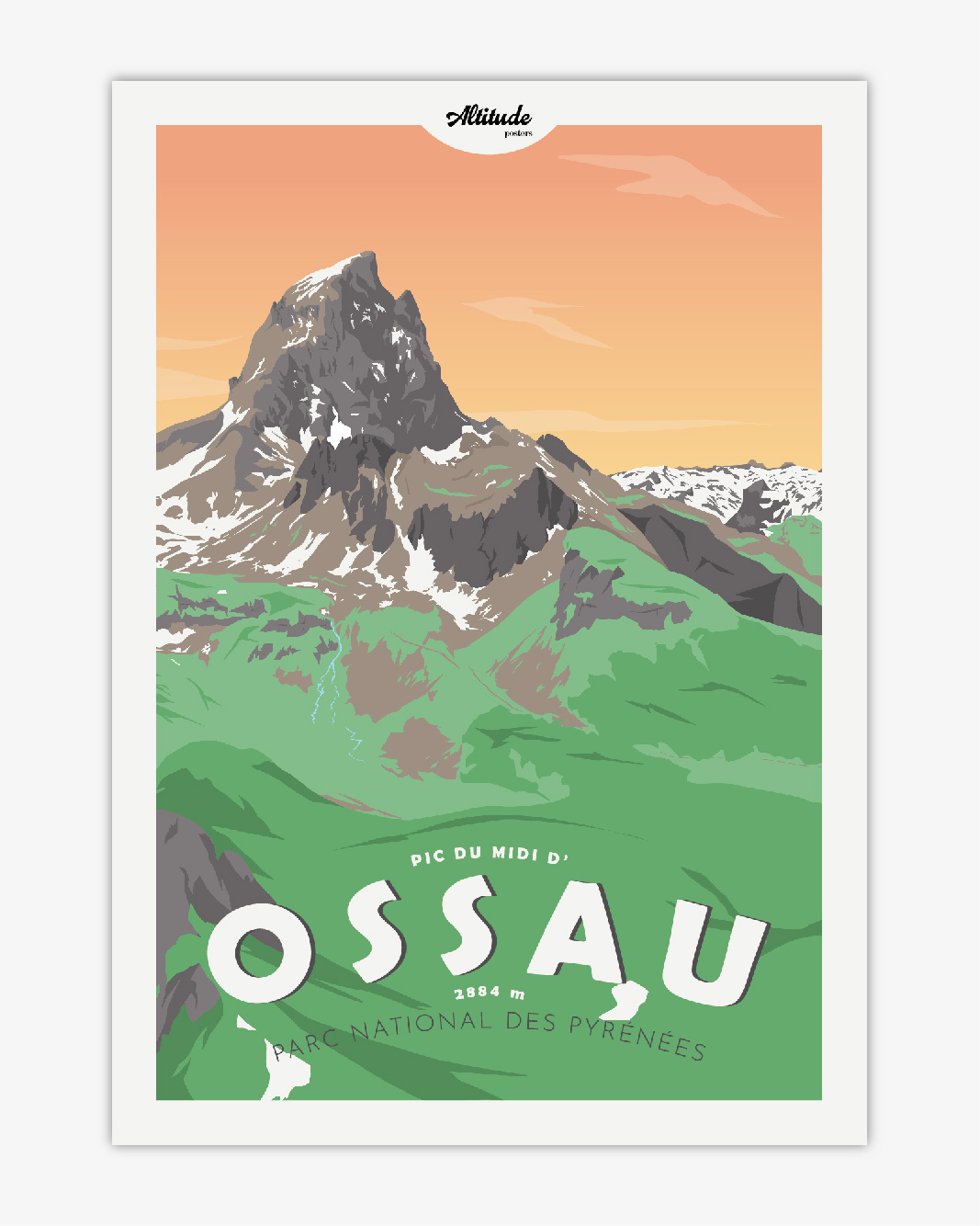 Carte postale Pic du Midi d’Ossau - Vins Rouges Harmonieux pour Chaque Occasion Carte postale Pic du Midi d’Ossau - Vins Rouges Harmonieux pour Chaque Occasion