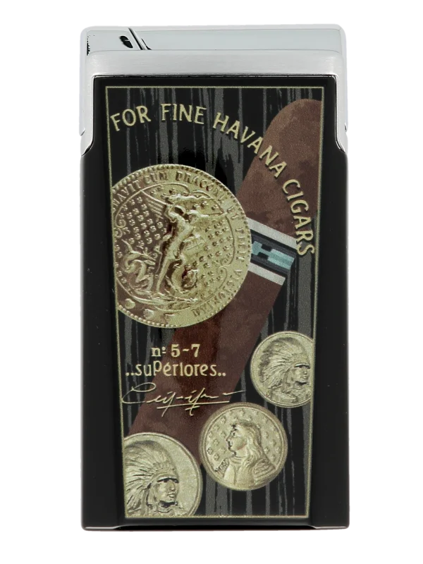Briquet Elie Bleu J15 Laqué Médaille Noir - Vins Rouges Harmonieux pour Chaque Occasion