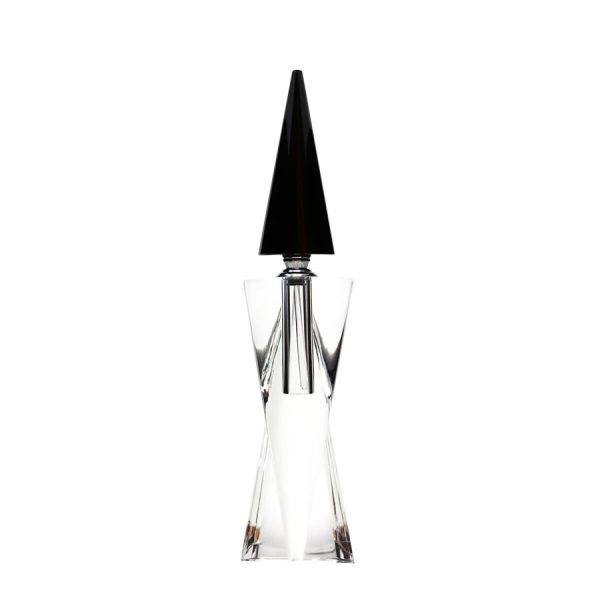 Black crystal perfume bottle - Vins Rouges Harmonieux pour Chaque Occasion