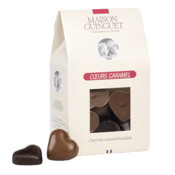 COEUR CARAMEL 100G MAISON GUINGUET - Vins Rouges Harmonieux pour Chaque Occasion