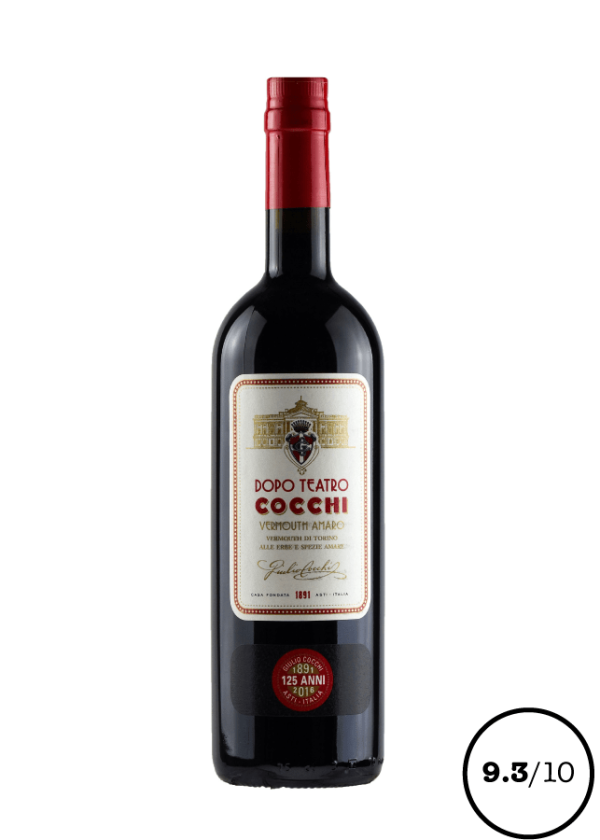 COCCHI Vermouth Amaro Teatro - Vins Rouges Harmonieux pour Chaque Occasion