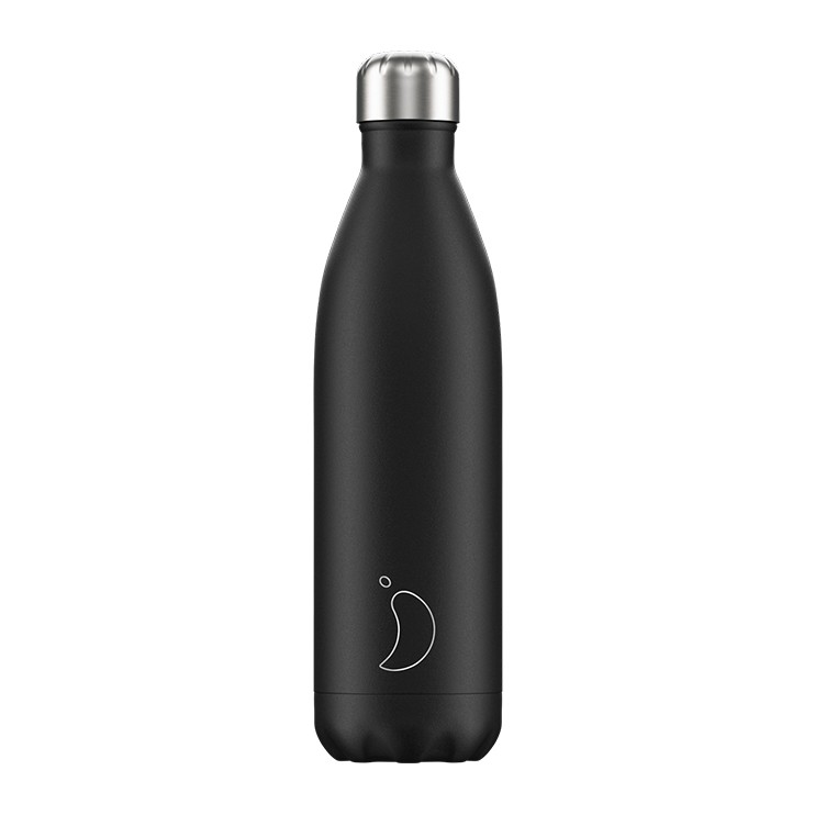 CHILLY’S bouteille isotherme Monochrome Black 750ml - Vins Rouges Harmonieux pour Chaque Occasion CHILLY’S bouteille isotherme Monochrome Black 750ml - Vins Rouges Harmonieux pour Chaque Occasion