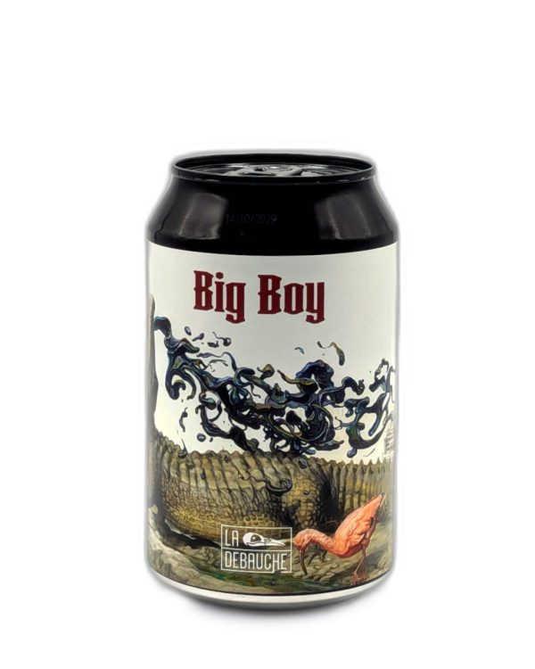 Bière La Débauche - Big Boy - Chili Imperial Stout - 33cl - CAN - Vins Rouges Harmonieux pour Chaque Occasion