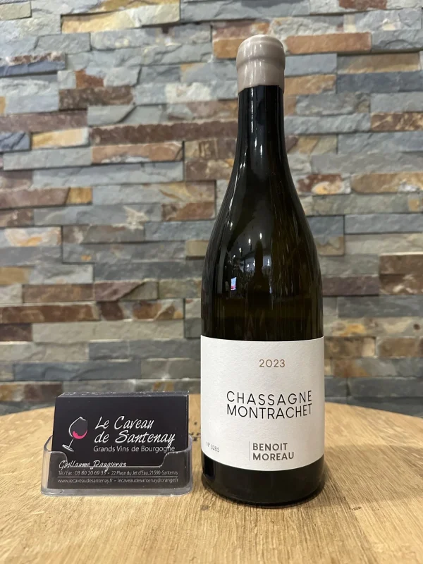 Chassagne-Montrachet Blanc 2023 Domaine Benoit MOREAU - Vins Rouges Harmonieux pour Chaque Occasion