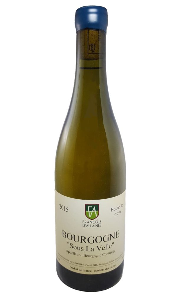 Bourgogne Blanc « Sous La Velle » 2015 François d&rsquo;Allaines - Vins Rouges Harmonieux pour Chaque Occasion