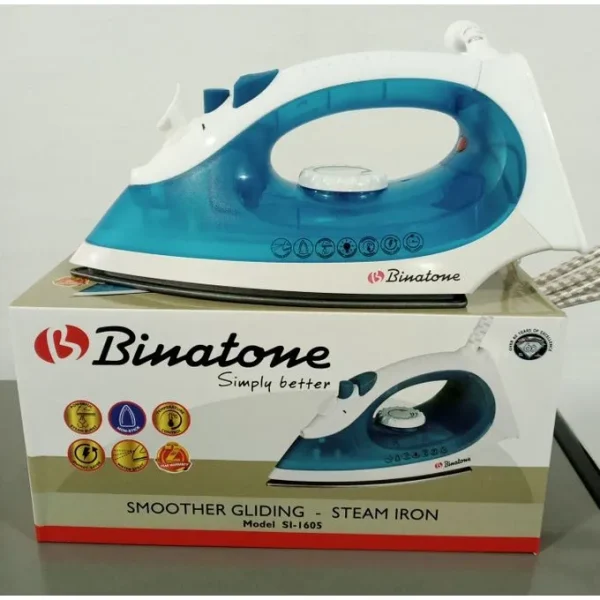 Binatone Fer à Repasser à Vapeur SI- 1605 - Vins Rouges Harmonieux pour Chaque Occasion