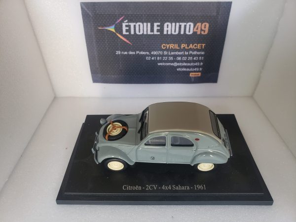 Citroën – 2CV-4×4 Sahara – 1961 - Vins Rouges Harmonieux pour Chaque Occasion