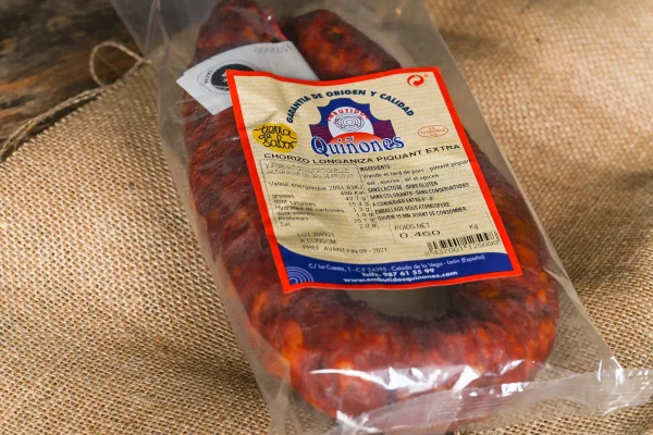 Chorizo courbe piquant (+- 450g) - Vins Rouges Harmonieux pour Chaque Occasion