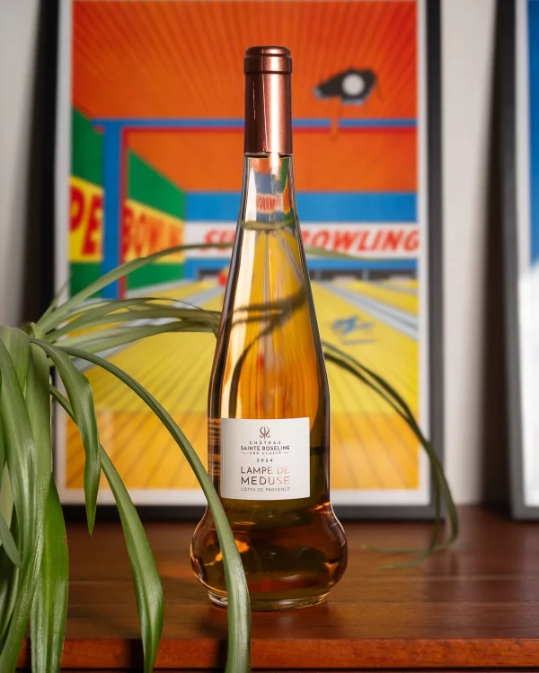 Château Sainte Roseline – Lampe de Méduse Rosé 2024 (Bio) - Vins Rouges Harmonieux pour Chaque Occasion