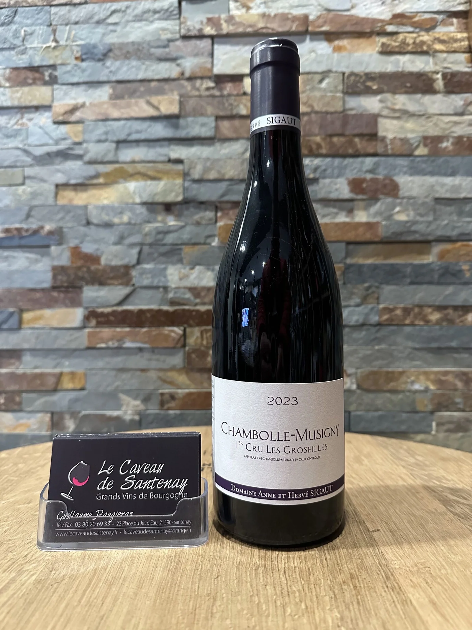 Chambolle-Musigny 1er Cru « les Groseilles » 2023 Domaine Anne et Hervé SIGAUT - Vins Rouges Harmonieux pour Chaque Occasion Chambolle-Musigny 1er Cru « les Groseilles » 2023 Domaine Anne et Hervé SIGAUT - Vins Rouges Harmonieux pour Chaque Occasion