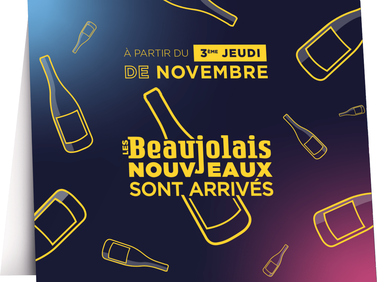 Chevalets Beaujolais nouveaux - Vins Rouges Harmonieux pour Chaque Occasion Chevalets Beaujolais nouveaux - Vins Rouges Harmonieux pour Chaque Occasion