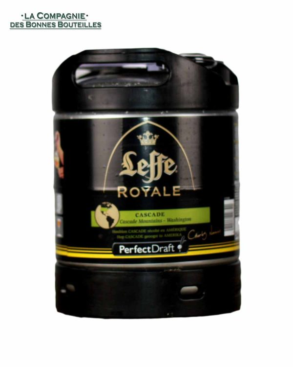 Bière Mini fut Leffe royale Cascade IPA 6L - Vins Rouges Harmonieux pour Chaque Occasion