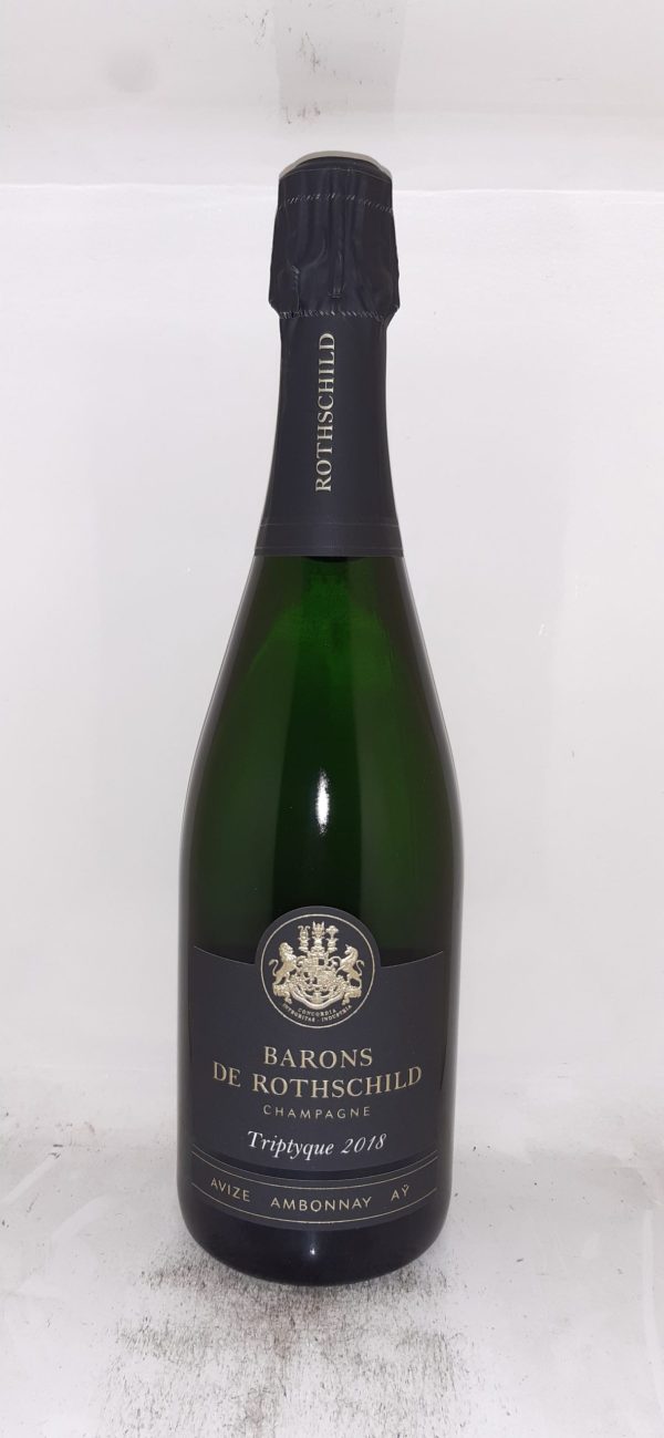 Champagne BARONS DE ROTHSCHILD Triptyque 2018 Grand Cru Brut - Vins Rouges Harmonieux pour Chaque Occasion