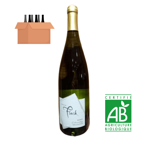 Carton de 6 bouteilles Edelzwicker BIO 2022 « L&rsquo;Assemblage » - Vins Rouges Harmonieux pour Chaque Occasion