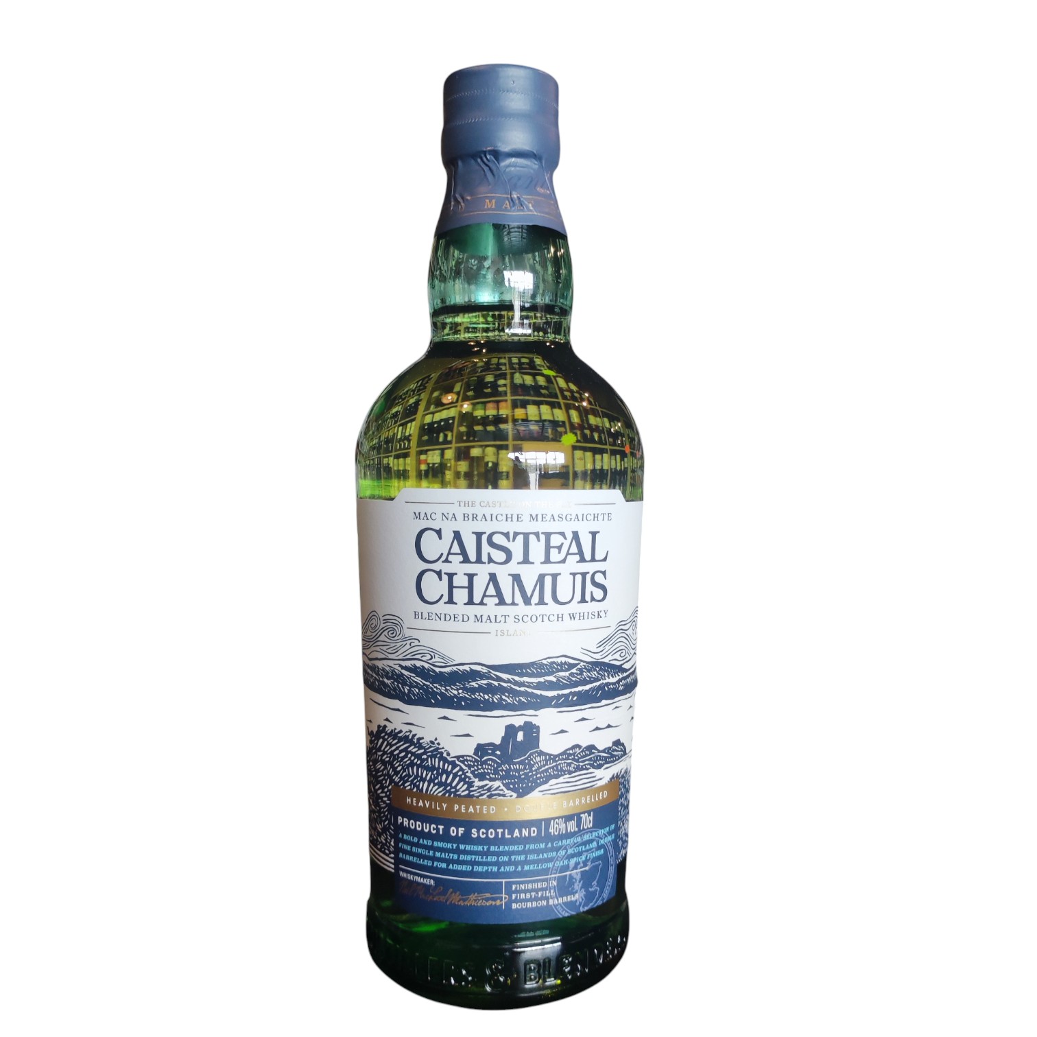 CAISTEAL CHAMUIS HEAVILY PEATED SCOTCH 70 CL 56° - Vins Rouges Harmonieux pour Chaque Occasion CAISTEAL CHAMUIS HEAVILY PEATED SCOTCH 70 CL 56° - Vins Rouges Harmonieux pour Chaque Occasion