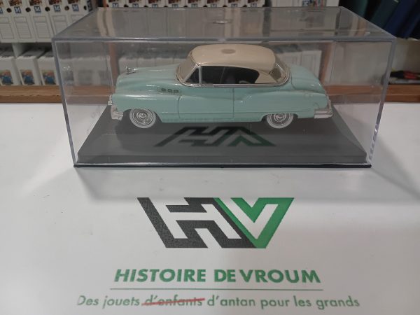 Buick 1950 Cabriolet Bleu 1/43 - Vins Rouges Harmonieux pour Chaque Occasion