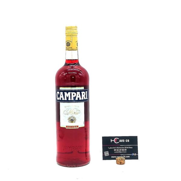 Campari – bitters – 1L – Italie - Vins Rouges Harmonieux pour Chaque Occasion