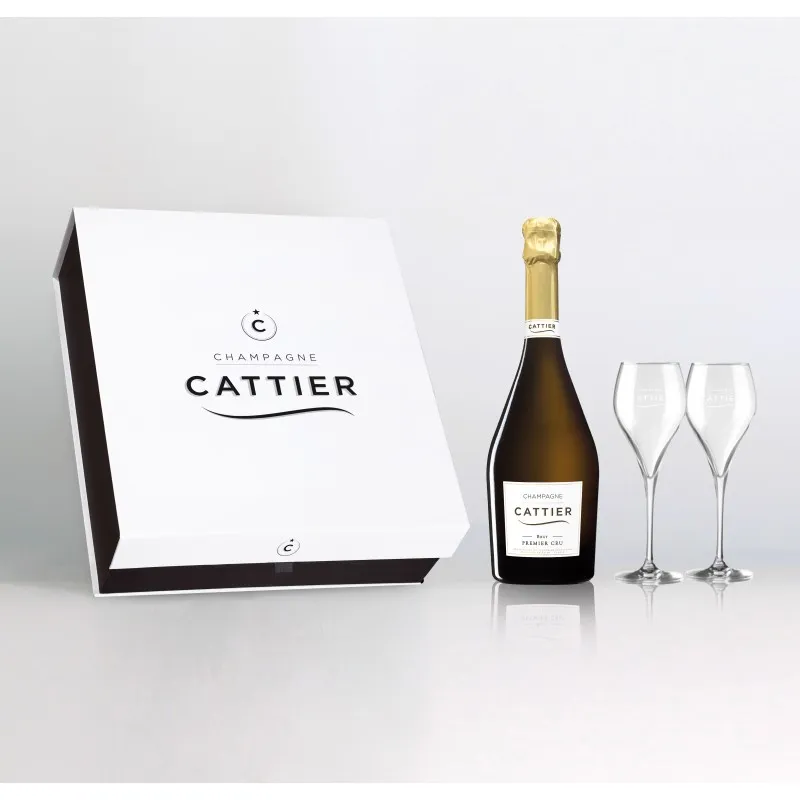 Cattier Brut 1er Cru Coffret - Vins Rouges Harmonieux pour Chaque Occasion Cattier Brut 1er Cru Coffret - Vins Rouges Harmonieux pour Chaque Occasion