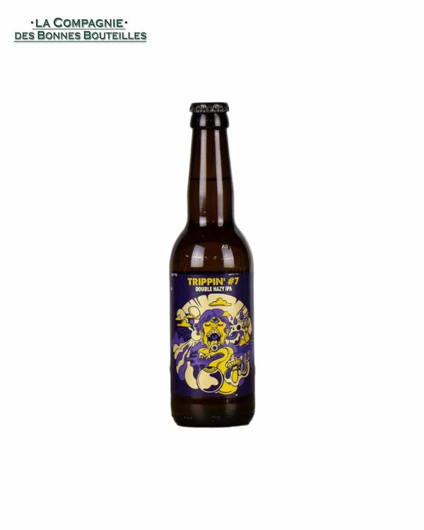 Bière Hoppy Road - trippin 7 double hazy IPA - VP 33cl - Vins Rouges Harmonieux pour Chaque Occasion