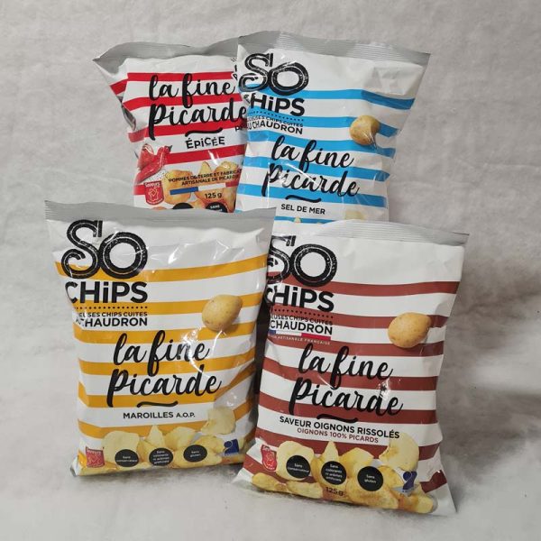 Chips différentes saveurs la Fine Picarde - Vins Rouges Harmonieux pour Chaque Occasion