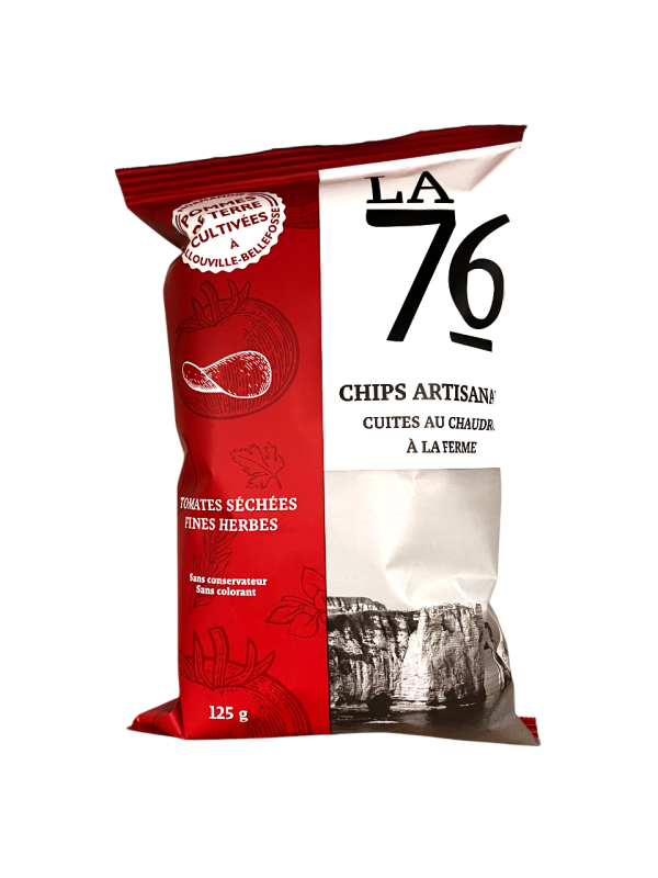 Chips 76 Tomates séchées & Fines herbes - Vins Rouges Harmonieux pour Chaque Occasion