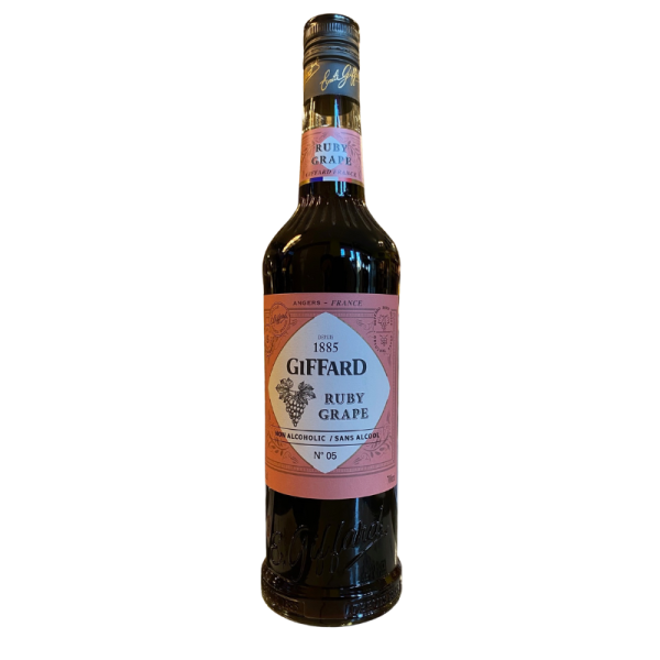 BOISSON AROMATISEE SANS ALCOOL RUBY GRAPE GIFFARD 70CL - Vins Rouges Harmonieux pour Chaque Occasion