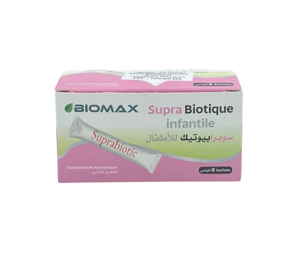Biomax Supra Biotique Infantile 8 Sachets - Vins Rouges Harmonieux pour Chaque Occasion