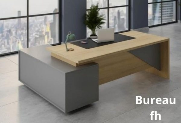 Bureau de direction design avec retour - Vins Rouges Harmonieux pour Chaque Occasion