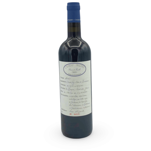 CHATEAU DE MARTET RESERVE DE FAMILLE ROUGE 2020 - Vins Rouges Harmonieux pour Chaque Occasion