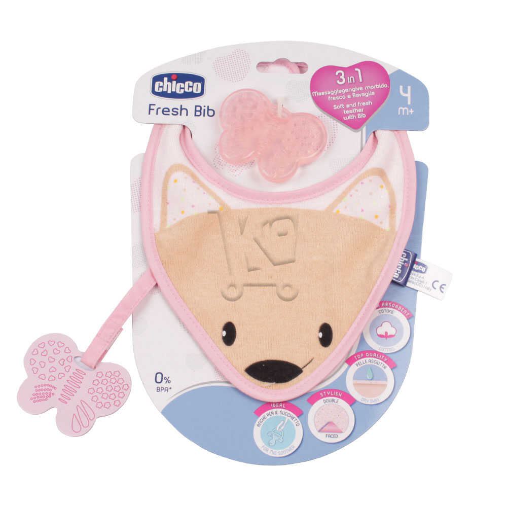 Chicco Anneau de Dentition 3en1 (+bavoir) Fresh Bib 4m+ Fille - Vins Rouges Harmonieux pour Chaque Occasion Chicco Anneau de Dentition 3en1 (+bavoir) Fresh Bib 4m+ Fille - Vins Rouges Harmonieux pour Chaque Occasion